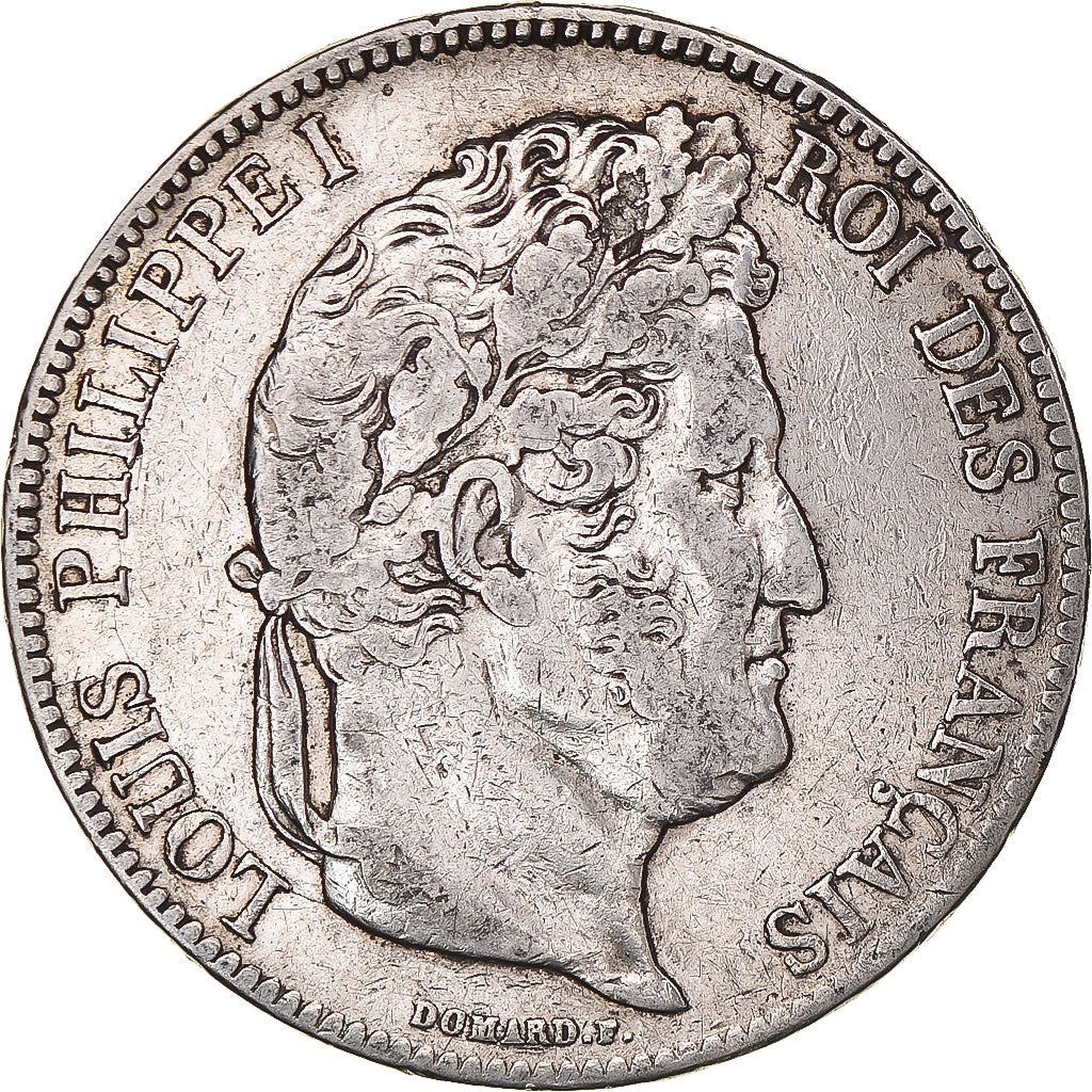 Monnaie, France, Louis-Philippe, 5 Francs, 1838, Paris, TTB, Argent