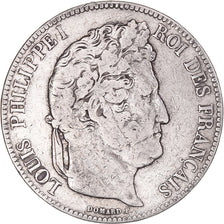 Monnaie, France, Louis-Philippe, 5 Francs, 1842, Paris, TB, Argent, Gadoury:678