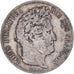 Coin, France, Louis-Philippe, 5 Francs, 1842, Rouen, VF(30-35), Silver