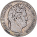 Coin, France, Louis-Philippe, 5 Francs, 1833, Rouen, VF(20-25), Silver