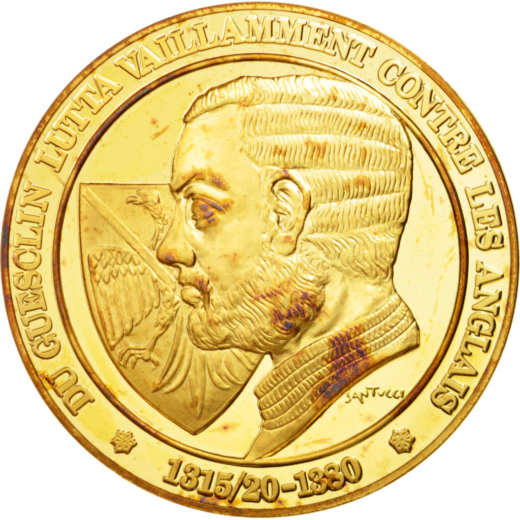 France, Medal, French Fifth Republic, History, MS(63), Vermeil