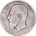 Monnaie, Belgique, Leopold II, 5 Francs, 5 Frank, 1870, Bruxelles, B+, Argent