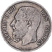 Moneta, Belgio, Leopold II, 5 Francs, 5 Frank, 1873, MB, Argento, KM:24