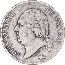 Münze, Frankreich, Louis XVIII, Louis XVIII, 5 Francs, 1821, Paris, S+, Silber