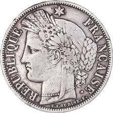 Coin, France, Cérès, 5 Francs, 1850, Paris, EF(40-45), Silver, KM:761.1