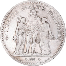 Monnaie, France, Hercule, 5 Francs, 1848, Paris, TTB, Argent, Gadoury:683