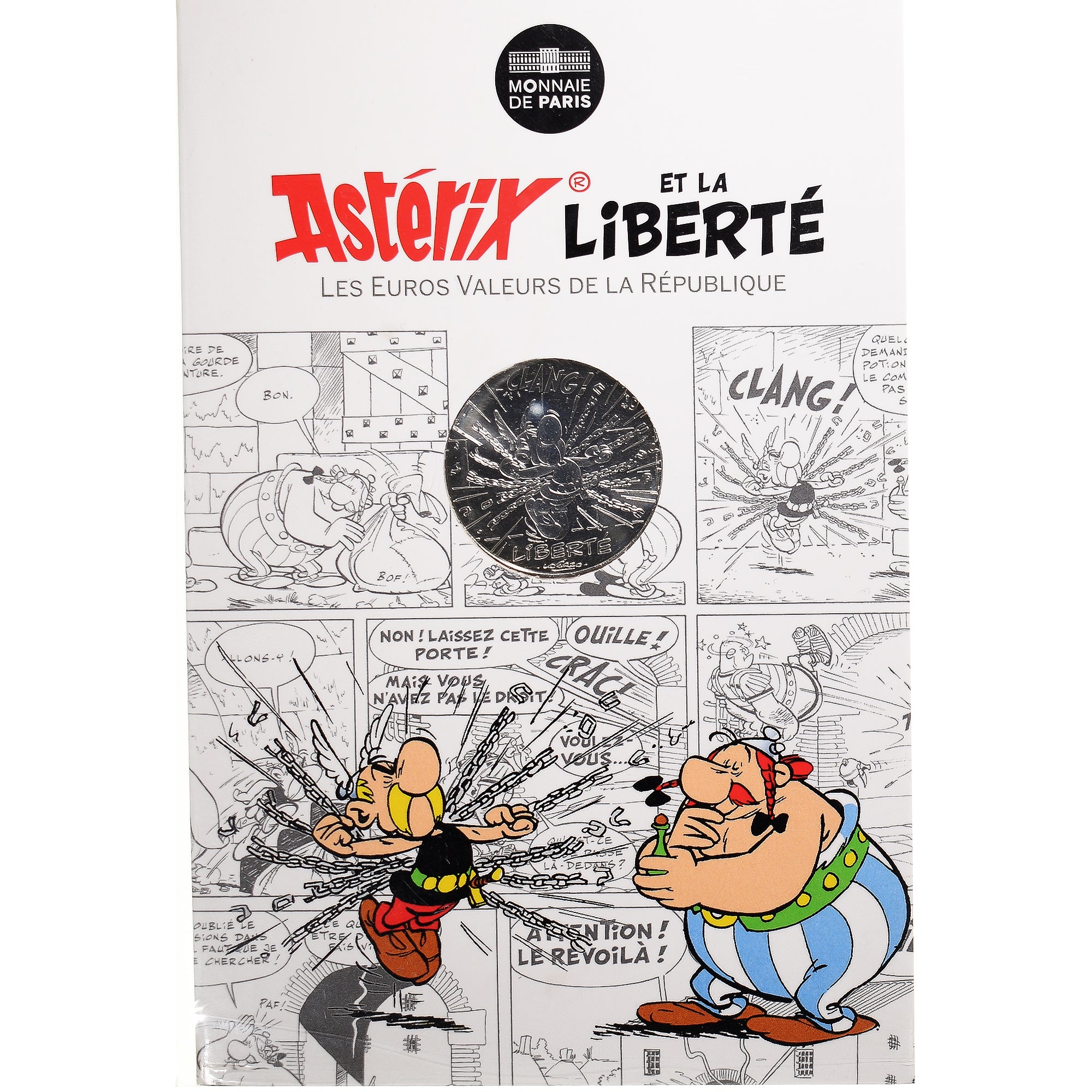 France, Monnaie de Paris, 10 Euro, Astérix Liberté (Le Tour de Gaule -