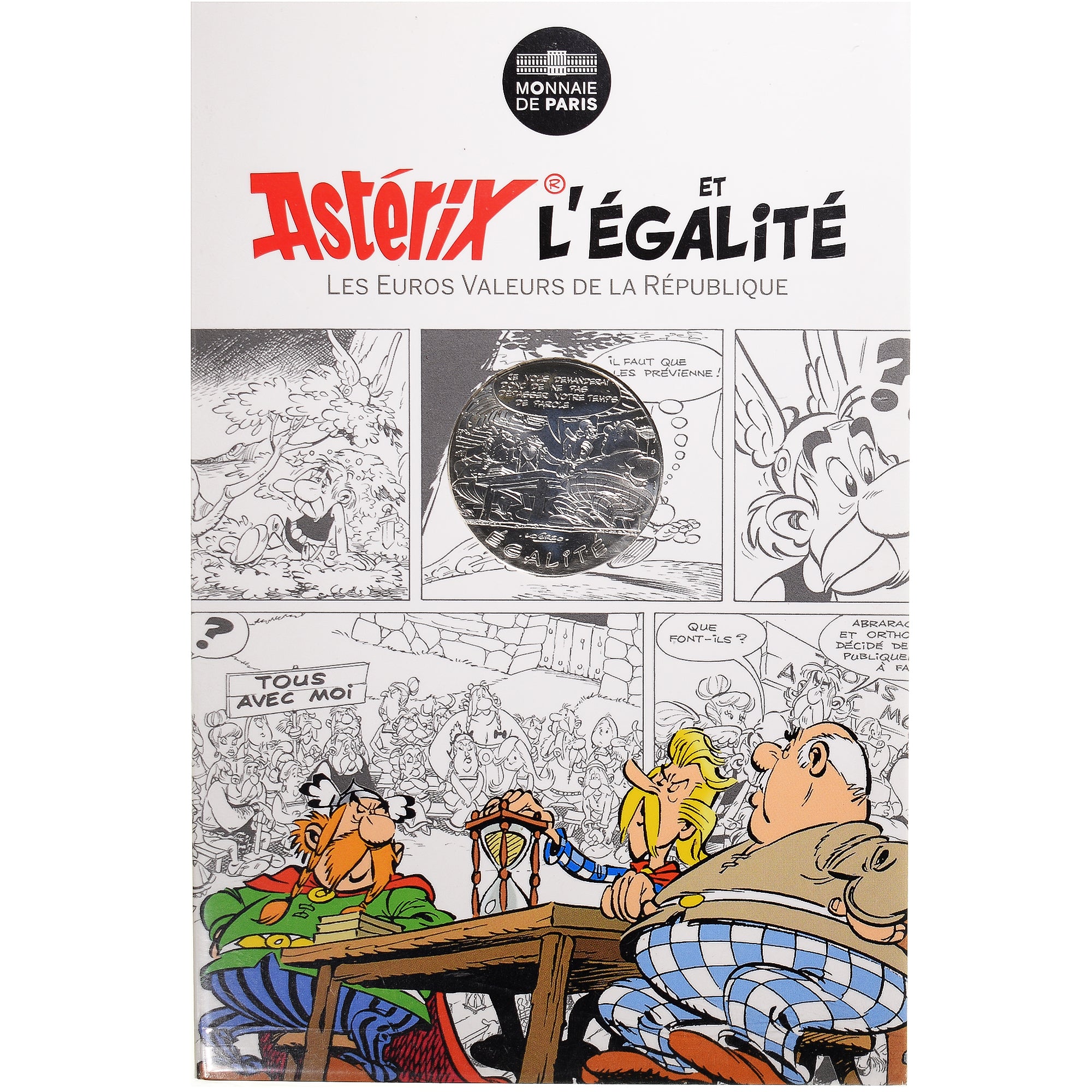 France, Monnaie de Paris, 10 Euro, Astérix Égalité (Le cadeau de César)