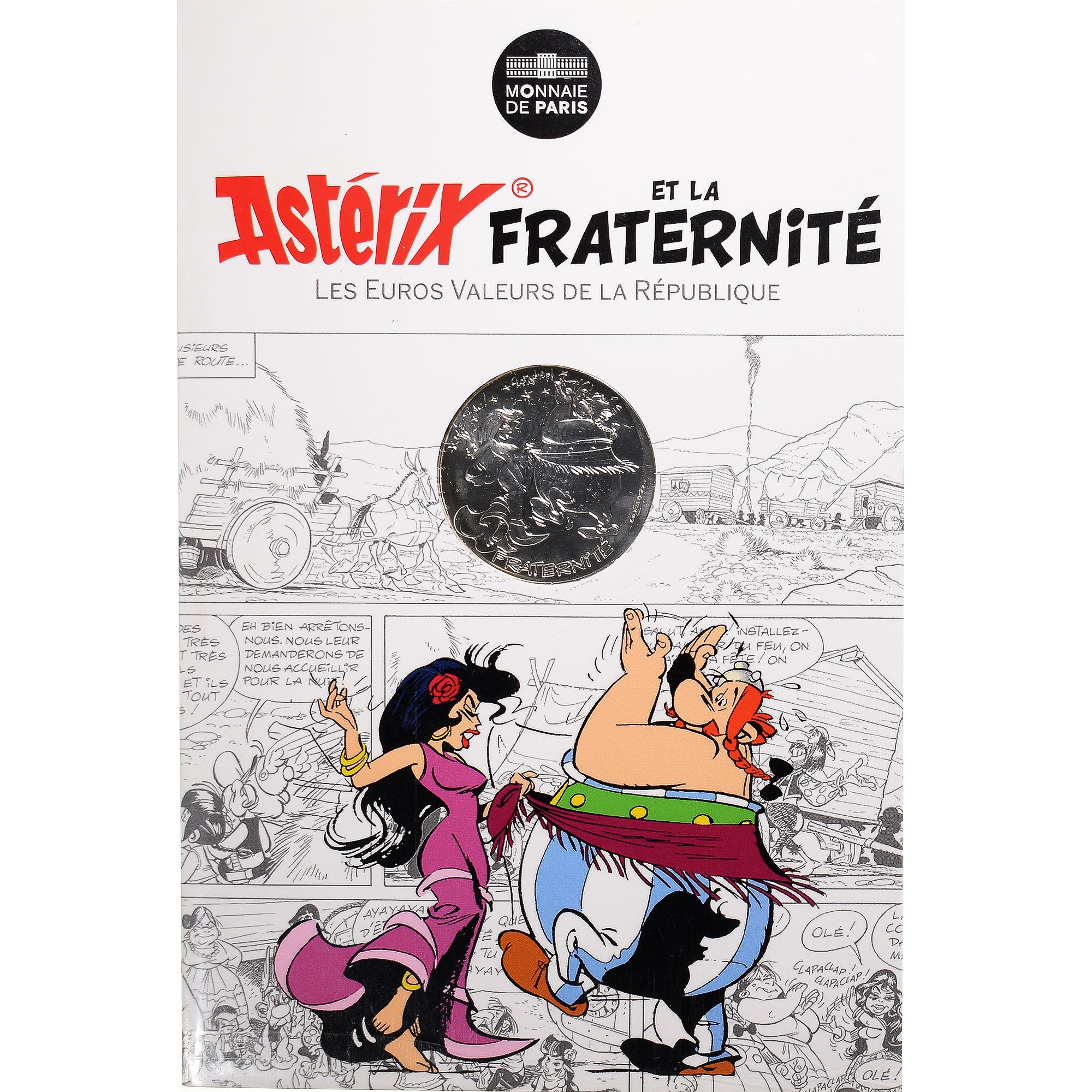 França, Monnaie de Paris, 10 Euro, Astérix Fraternité (Astérix en Hispanie)