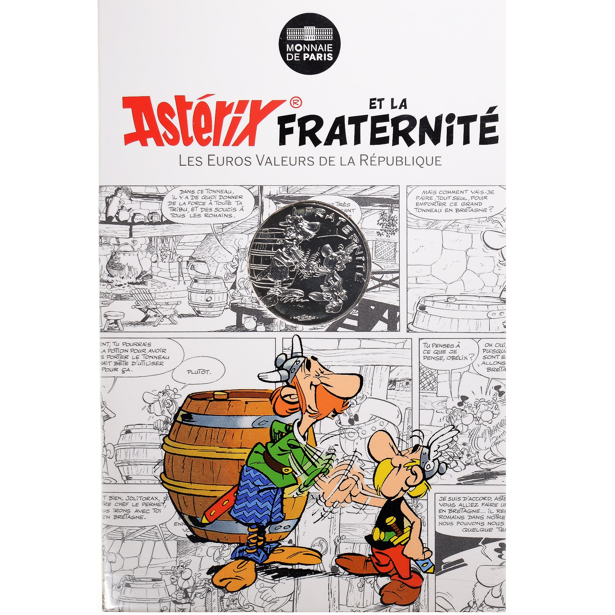 France, Monnaie de Paris, 10 Euro, Astérix Fraternité (Astérix chez les