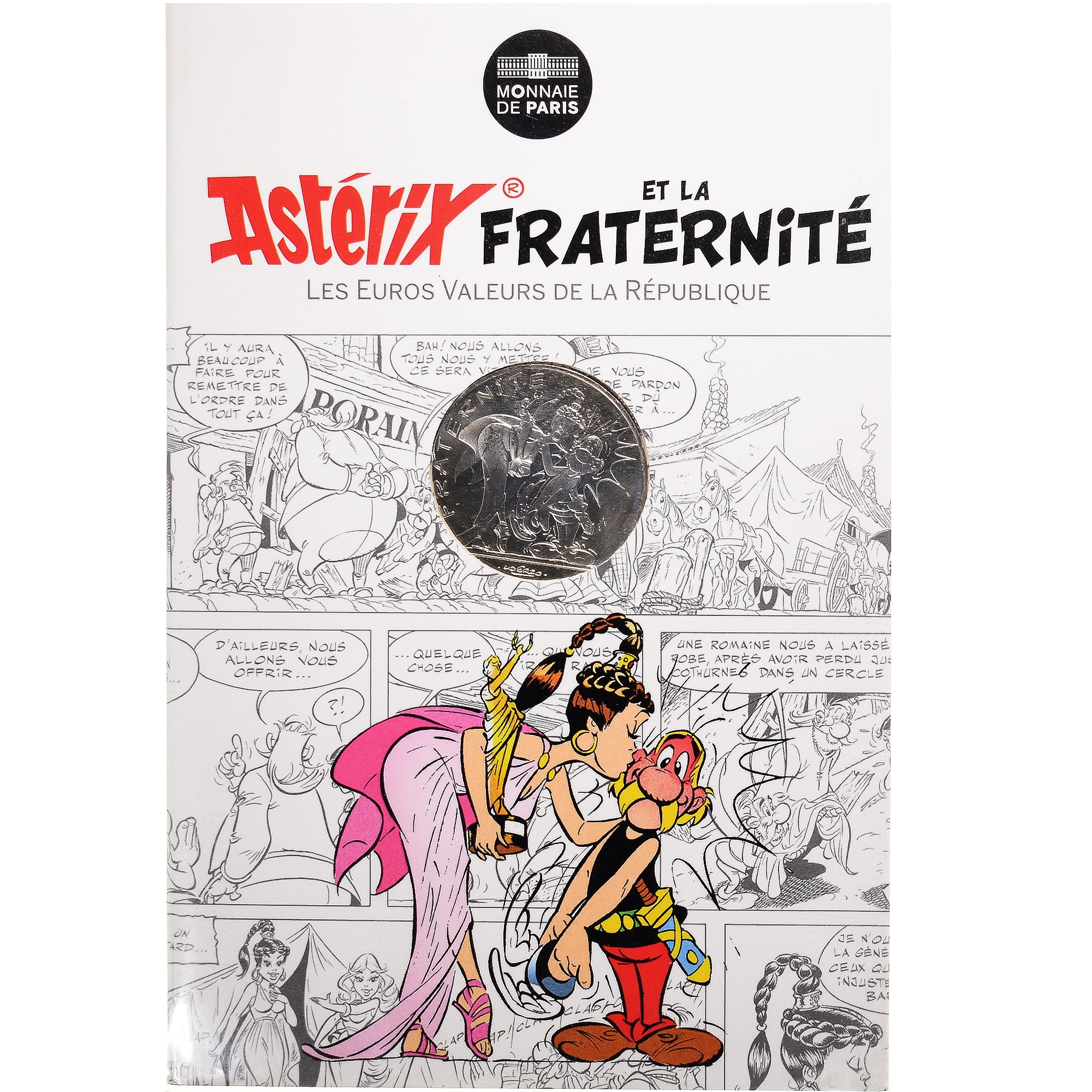France, Monnaie de Paris, 10 Euro, Astérix Fraternité (Astérix et