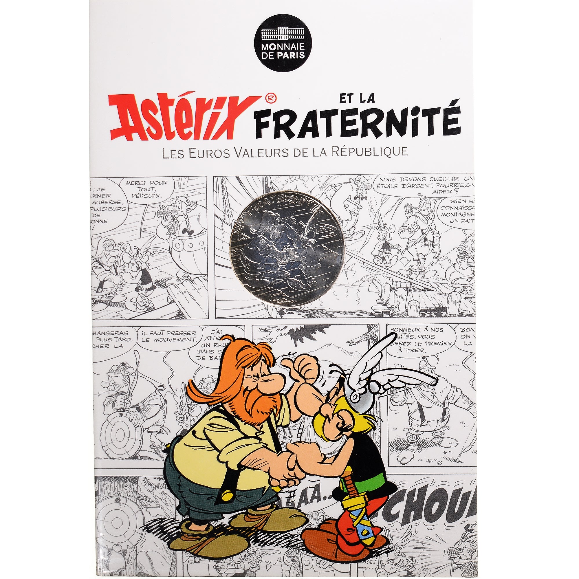 France, Monnaie de Paris, 10 Euro, Astérix Fraternité (Astérix chez les