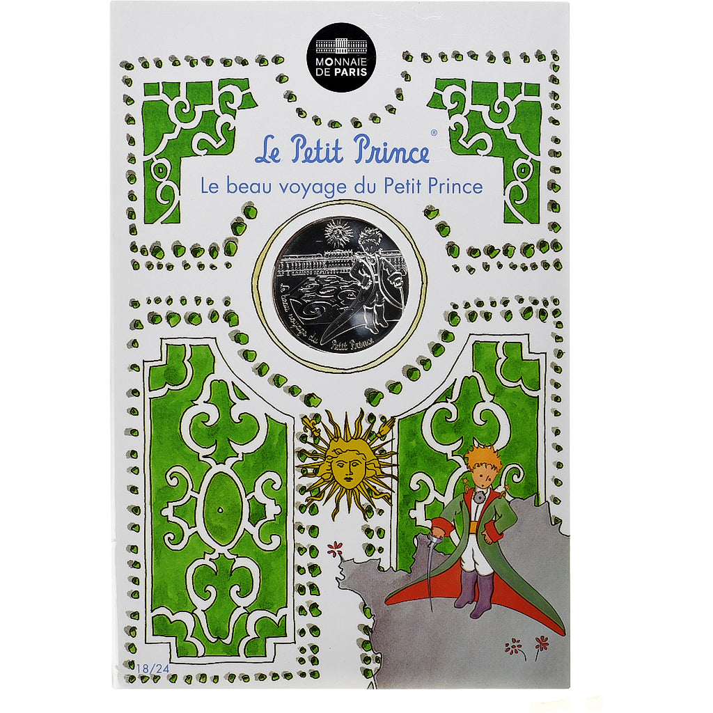 França, Monnaie de Paris, 10 Euro, Le Petit Prince (au château de Versailles)