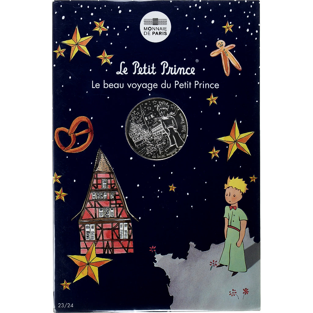 Frankreich, Monnaie de Paris, 10 Euro, Le Petit Prince (au marché de Noël)
