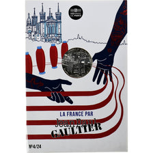 France, 10 Euro, Jean Paul Gaultier, Lyon la lumineuse, 2017, Monnaie de Paris