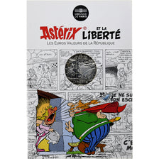 Francia, Monnaie de Paris, 10 Euro, Astérix Liberté (La rose et le glaive)