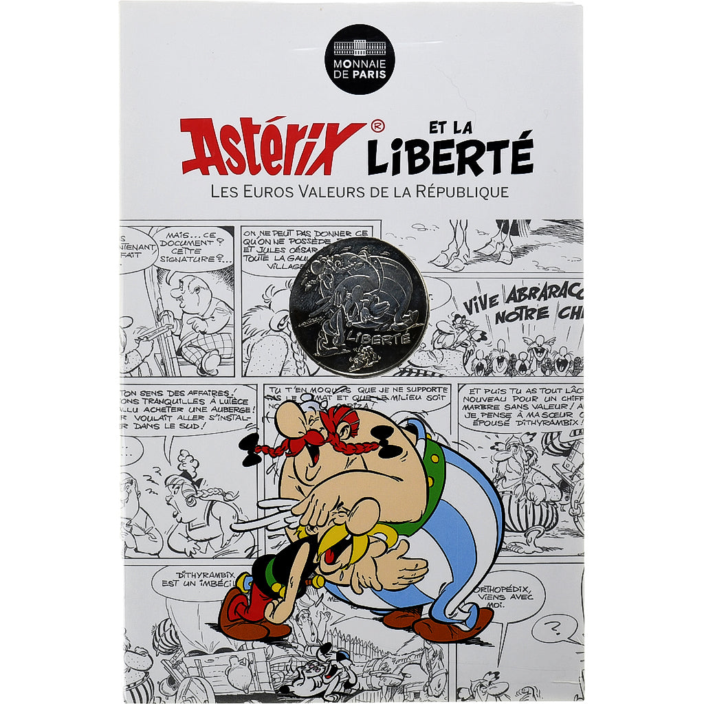 France, Monnaie de Paris, 10 Euro, Astérix Liberté (Le cadeau de César)