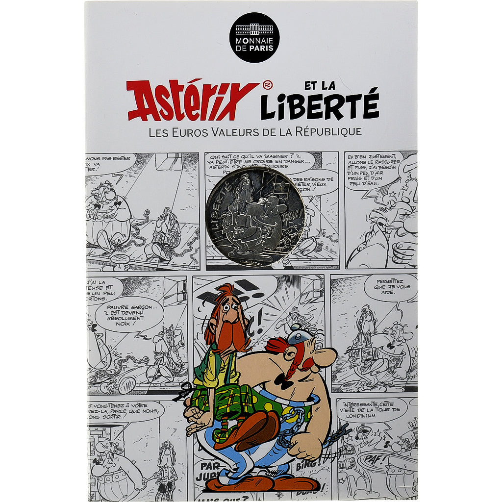 France, Monnaie de Paris, 10 Euro, Astérix Liberté (Astérix chez les