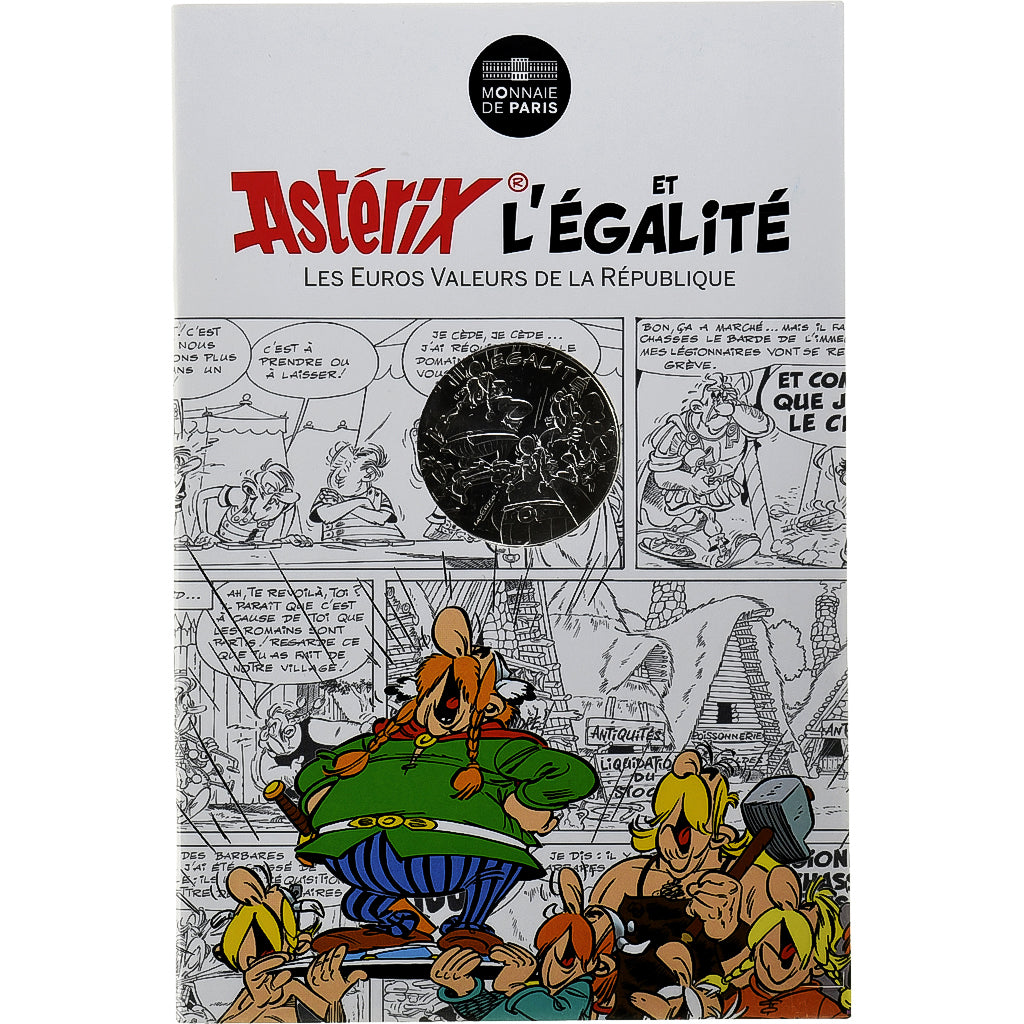 France, Monnaie de Paris, 10 Euro, Astérix Égalité (Le Domaine des dieux)