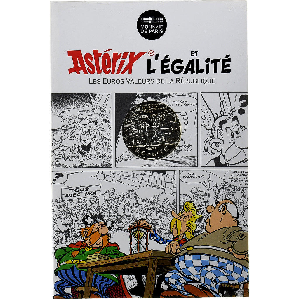 France, Monnaie de Paris, 10 Euro, Astérix Égalité (Le cadeau de César)