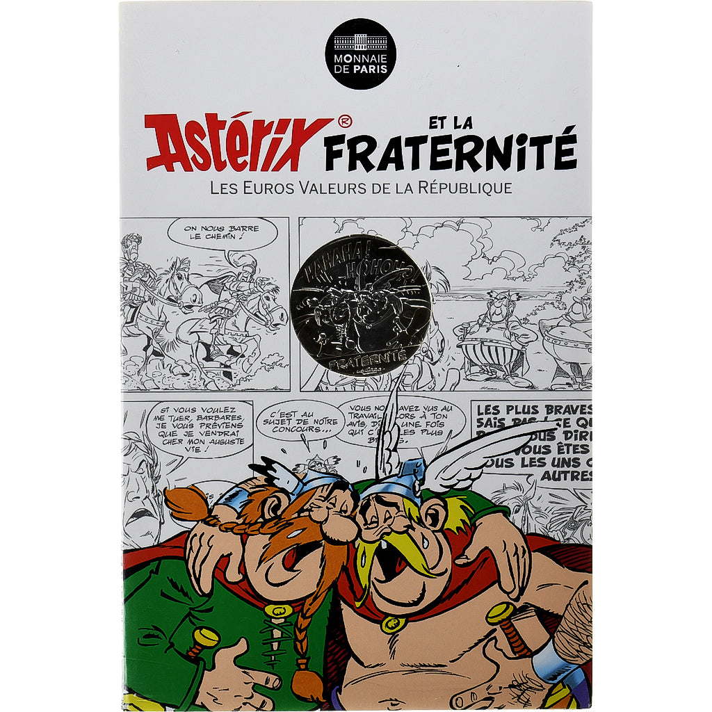 França, Monnaie de Paris, 10 Euro, Astérix Fraternité (Astérix chez les