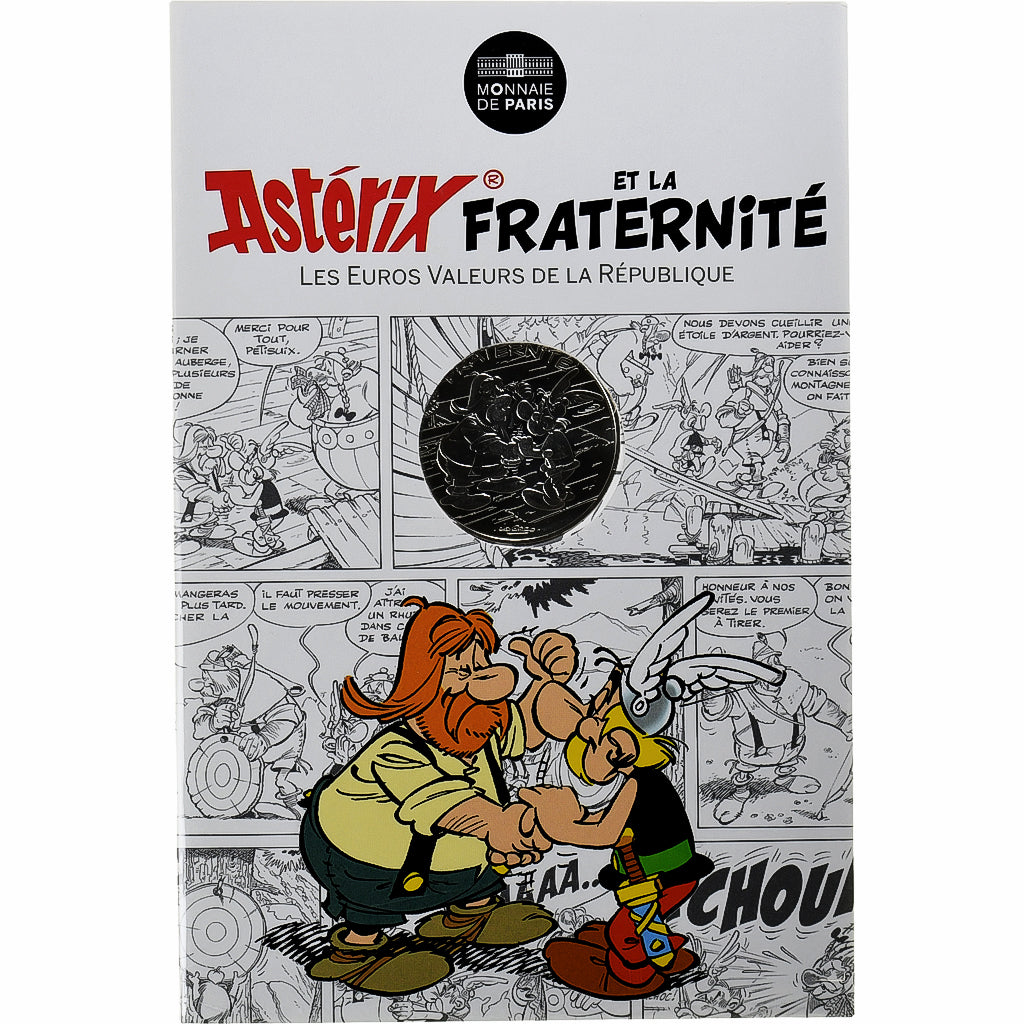 France, Monnaie de Paris, 10 Euro, Astérix Fraternité (Astérix chez les