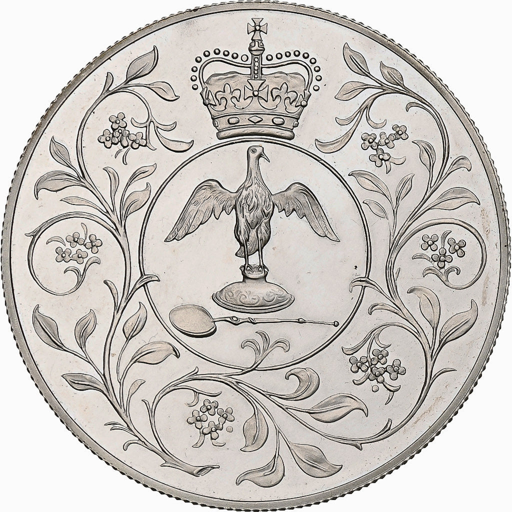 Monnaie, Grande-Bretagne, Elizabeth II, 25 New Pence, 1977, SUP+, Argent