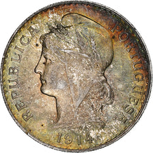 Coin, Portugal, 50 Centavos, 1914, EF(40-45), Silver, KM:561