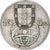 Portogallo, 10 Escudos, 1954, Argento, BB, KM:582