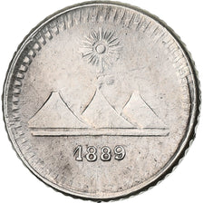 Coin, Guatemala, 1/4 Réal, 1889, AU(50-53), Silver, KM:157