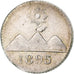 Monnaie, Guatemala, 1/4 Réal, 1895, Nueva Guatemala, SUP, Argent, KM:162