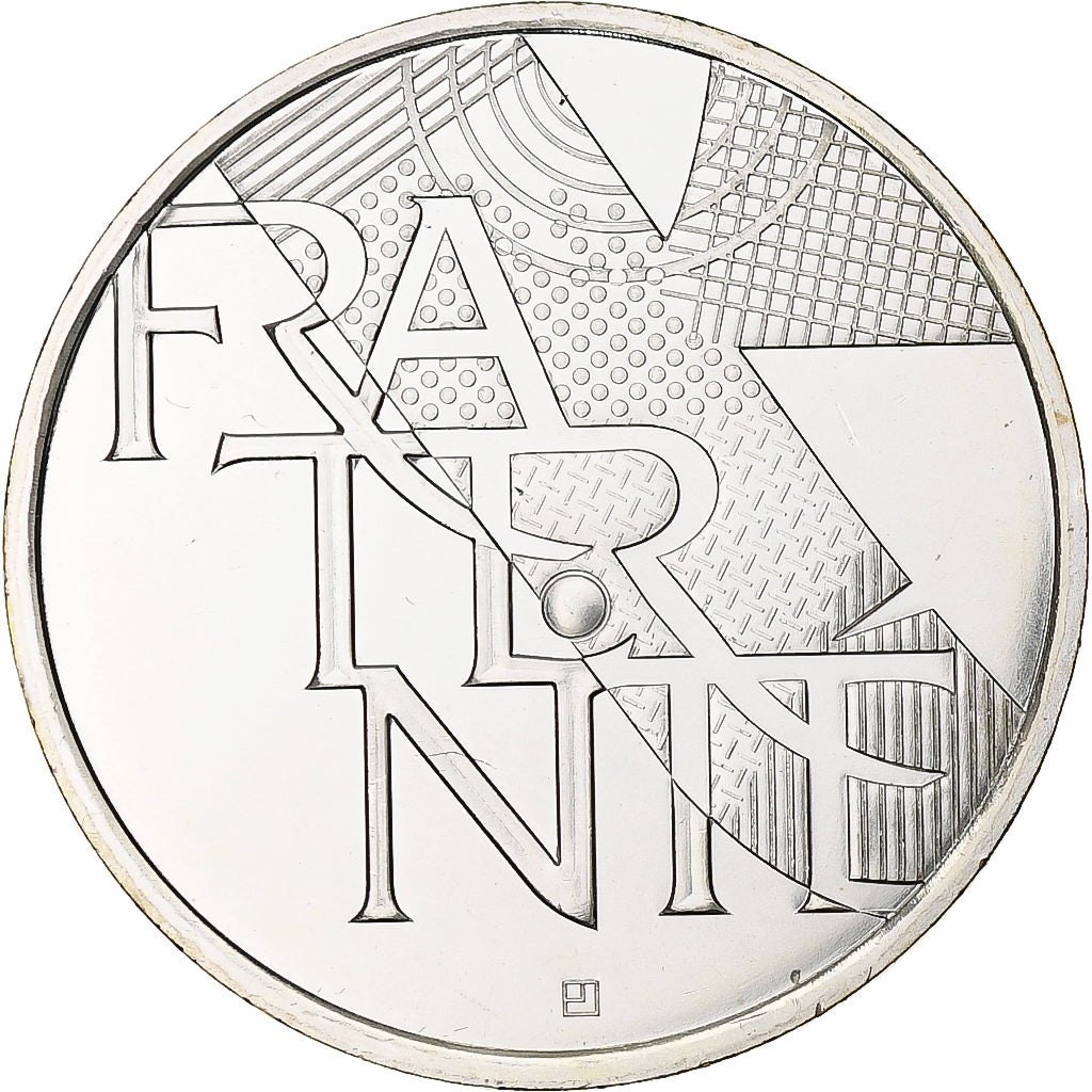 France, 5 Euros, Fraternité, 2013, MS(63), Silver, Gadoury:EU647