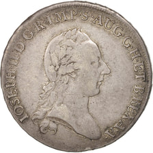 ITALIAN STATES, Scudo, 6 Lire, 1785, Milan, KM #212, EF(40-45), Silver, 39-40,..