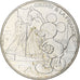 France, 10 Euro, 2018, Mickey Bon vent.FDC, MS(60-62), Silver