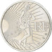 Francja, Semeuse, 10 Euro, 2009, Monnaie de Paris, MS(60-62), Srebro, KM:1580