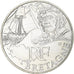 France, 10 Euro, Bretagne, 2012, Paris, MS(63), Silver, KM:1866