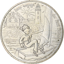 France, 10 Euro, Petit prince fait de la voile, 2016, Paris, SPL, Argent