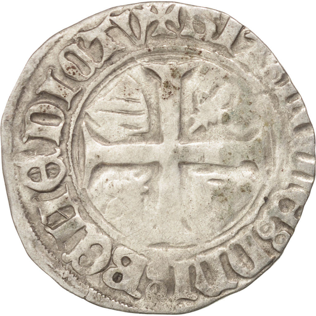 Coin, France, Blanc, VF(30-35), Billon