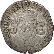Moneda, Francia, Douzain, 1551, Rennes, BC+, Vellón, Sombart:4380