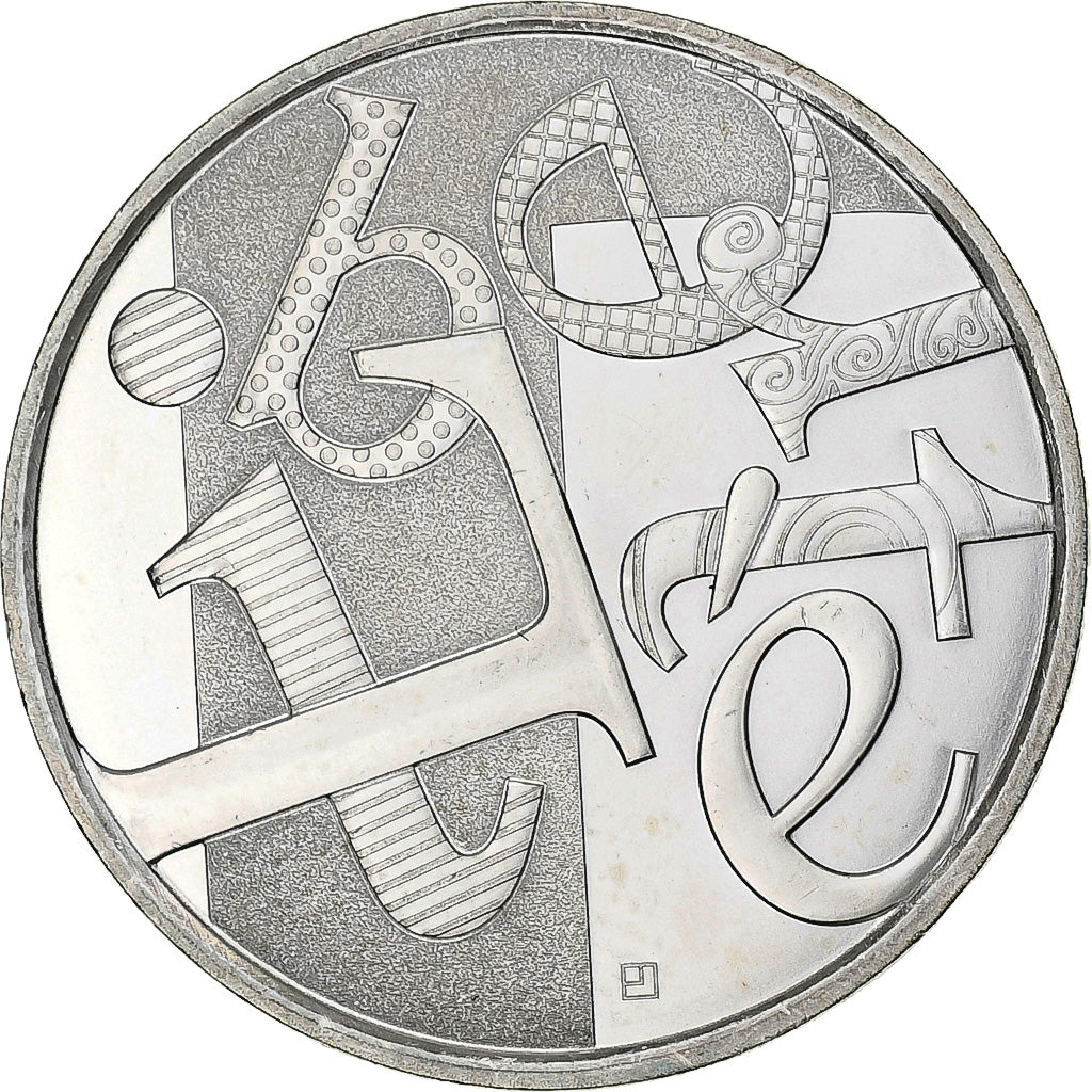 France, Liberté, 5 Euro, 2013, Paris, MS(63), Silver