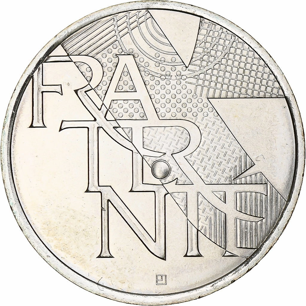 Francia, Fraternité, 5 Euros, 2013, SC, Plata, Gadoury:EU647