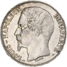 Coin, France, Napoléon III, 5 Francs, 1852, Paris, EF(40-45), Silver, KM:773.1