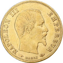 Francia, Napoleon III, 5 Francs, Napoléon III, 1857, Paris, Oro, BB