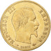 Francia, Napoleon III, 5 Francs, Napoléon III, 1857, Paris, Oro, BB