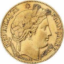 Moneta, Francia, Cérès, 10 Francs, 1899, Paris, BB+, Oro, KM:830, Gadoury:1016