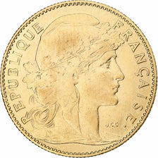 France, 10 Francs, Marianne, 1900, Paris, Gold, EF(40-45),