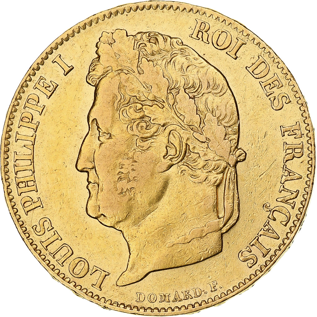 Coin, France, Louis-Philippe, 20 Francs, 1841, Paris, EF(40-45), Gold, KM:750.1