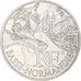 France, 10 Euro, Basse Normandie, 2012, Paris, MS(60-62), Silver, KM:1865