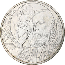 France, Monnaie de Paris, 10 Euro, Auguste Rodin, 2017, Paris, MS(60-62), Silver