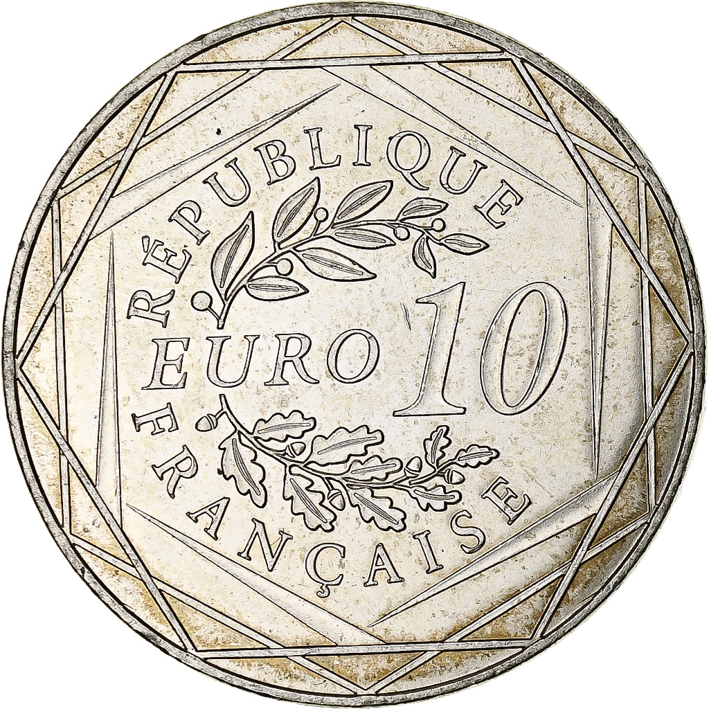 Frankreich, Monnaie de Paris, 10 Euro, Auguste Rodin, 2017, Paris, VZ+, Silber